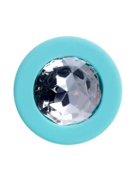 Brilliant Anal Plug Mavi 8 cm 50 g Saklı Market