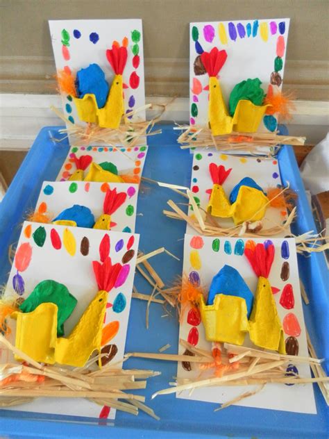 Trabalhos Páscoa Creche e Pré Escolar Easter chick craft Easter