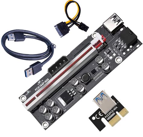 S Plus Pci E Riser Card S Plus Pcie X X Led Indicator M Usb