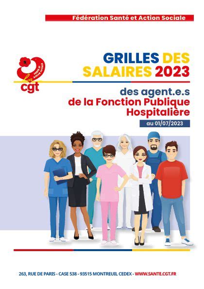 Livret Grilles De Salaire FPH Au 1er Janvier 2024 CGT Centre