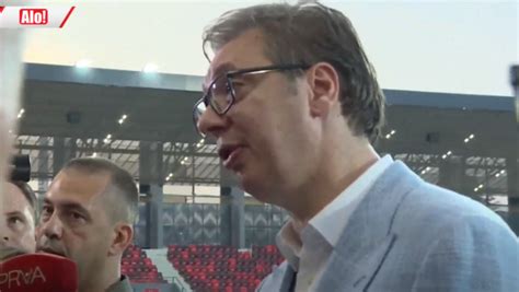 Aleksandar Vučić obilazi novoizgrađeni stadion Dubočica u Leskovcu Alo rs