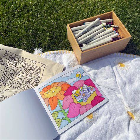 Spring Summer Coloring Book Bobbie Goods