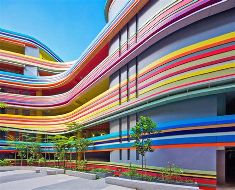 This crazy Singapore school looks like it’s made from rainbow lollipops ...