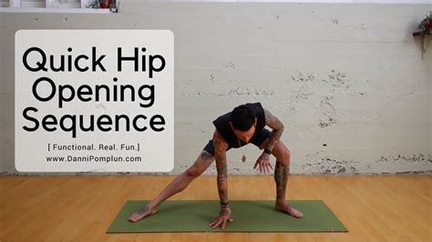 Quick Hip Opening Yoga Youtube