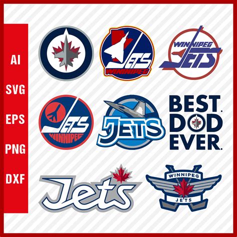 Winnipeg Jets SVG Files, Winnipeg Jets Logo, Clipart Images | Inspire ...