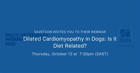 Dilated Cardiomyopathy In Dogs Is It Diet Related Savetcon