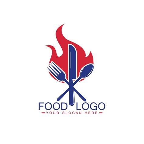 Food logo vector logo design. 20143566 Vector Art at Vecteezy