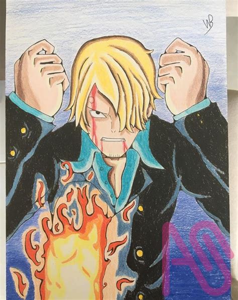 Sanji Diable Jambe Werner Illustrations Art Street