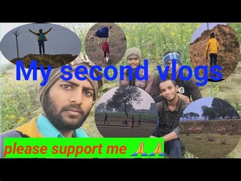 My Second Vlogs My New Video On Youtube Video Rohit Kumar