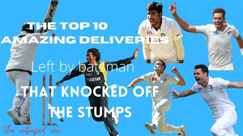 Top 10 Amazing Deliveries By FAST Bowlers Left By Batsman That Went On