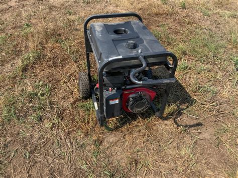 Vanguard Black Max Portable Generator Bigiron Auctions