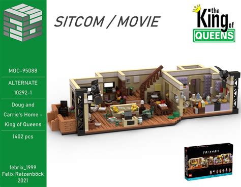 LEGO MOC King of Queens - Doug and Carrie's Home - King of Queens ...