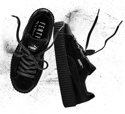 Rihanna Fenty X Puma Creepers Velvet Pre Order Black Size 5 Kixify