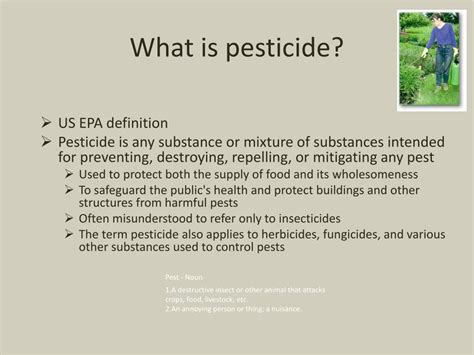 Ppt Eoh3202 Occupational Health Chemical Hazards Pesticides Powerpoint Presentation Id 2763225