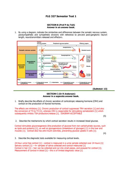 FLG 327 Semester And Sick Test 1 Memorandum FLG 327 UP Studocu