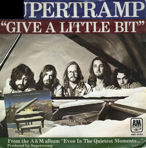 Music on vinyl: Give a little bit - Supertramp