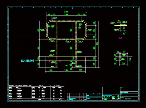 Barandal Tubular Y Vidrio En DWG 25 81 KB Librería CAD