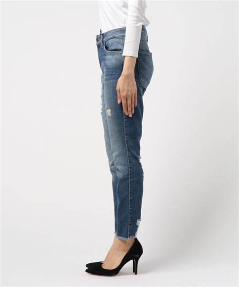 Guess Sexy Curve Destroyed Skinny Denim Pant Wear