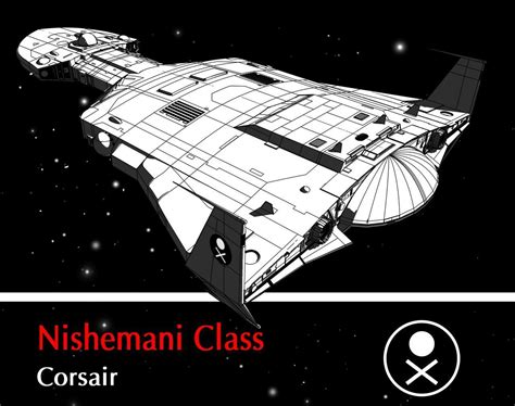 Nishemani Class Corsair By Biomass Traveller Rpg Star Wars Ships