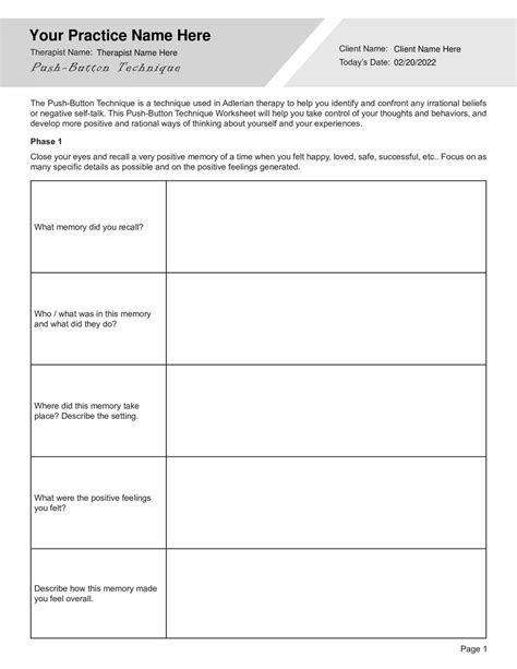 Adlerian Therapy Worksheets Bundle (Editable, Fillable, Printable PDFs ...