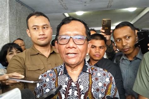 Mahfud Md Pemilu Bukan Untuk Memilih Sosok Yang Sempurna Antara News