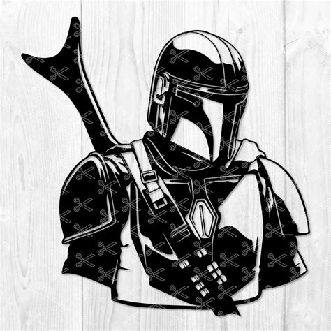 Disney Star Wars Mandalorian SVG DXF PNG Cut Files