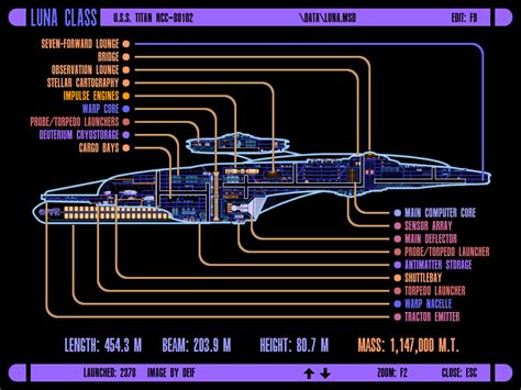 Luna Class Number Of Decks The Trek Bbs