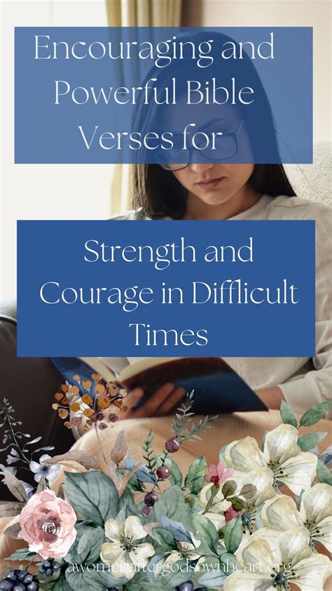 10 Bible Verses About Strength And Courage In Difficult Times Artofit