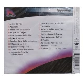 Cd Toquinho Novo Millenium Original Lacrado Aquarela Grandes Sucessos