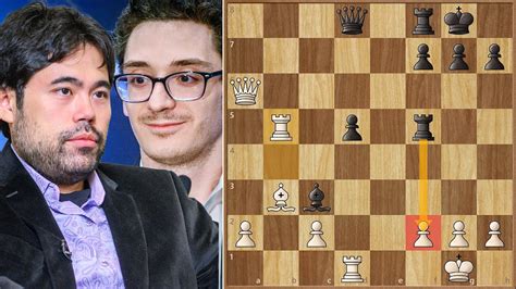 The Big Clash Fabiano Caruana Vs Hikaru Nakamura Round Fide