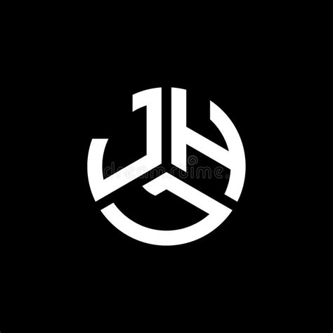 JHL Letter Logo Design on Black Background. JHL Creative Initials ...