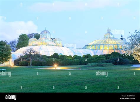 Belgium Brussels Laeken The Royal Castle Domain The Greenhouses Of