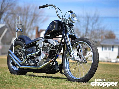 Harley Shovelhead Hardtail Bobber