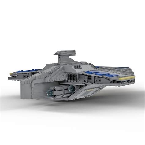 Acclamator Class Assault Carrier Star Wars Moc 101463 By Ky Ebricks With 1639 Pieces Moc Brick