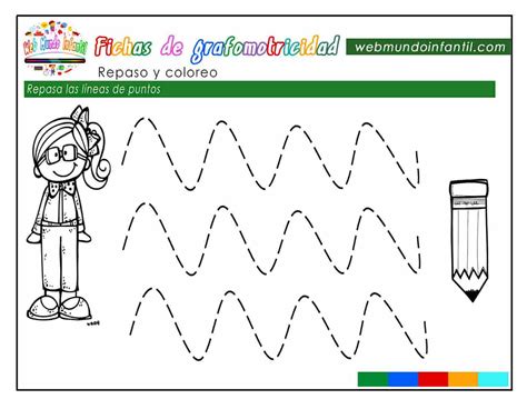 Actividades De Grafomotricidad Para Imprimir En Pdf Web Mundo Infantil