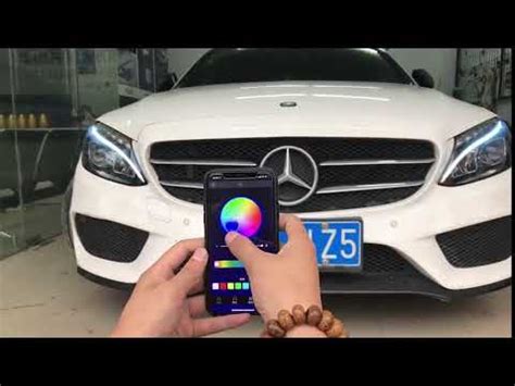 Icedriver Mercedes Benz C Class W Rgb Multicolor Drl Led Boards