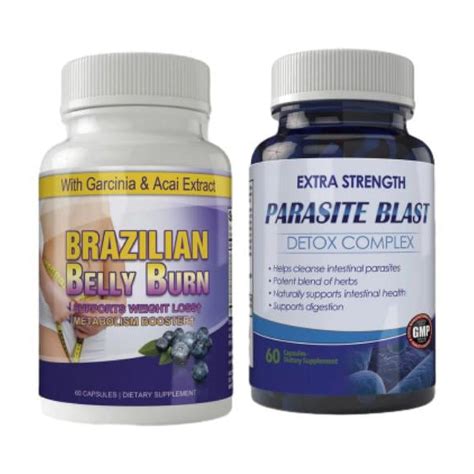 Brazilian Belly Burn And Parasite Blast Combo Pack Walmart