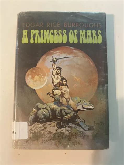 Vintage Edgar Rice Burroughs Science Fiction Buch Eine Prinzessin