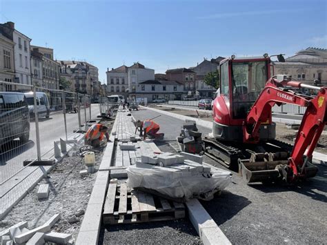 Loire Foch Sully rue Jean Jaurès où en sont les travaux à Roanne