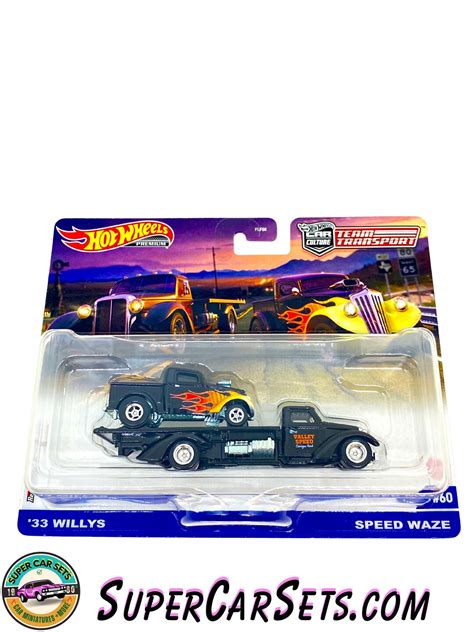 33 Willys Speed Waze Hot Wheels Team Transport 60 Etsy