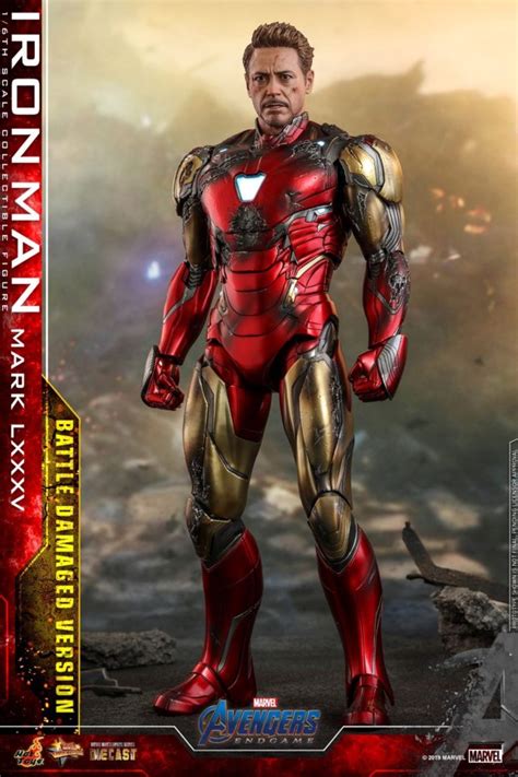 Hot Toys Battle Damaged Iron Man Mark 85 Figure Up For Order Marvel Toy News
