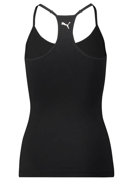 Puma Iconic Racerback Tanktop Black Puma Underwear Shop