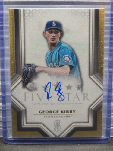 2023 Topps Five Star George Kirby Autograph Auto FSA GKI Mariners A