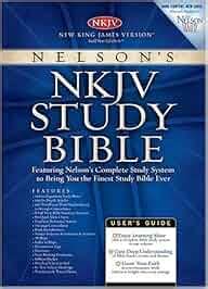 New King James Version Nkjv Study Bible Large Print Nelson