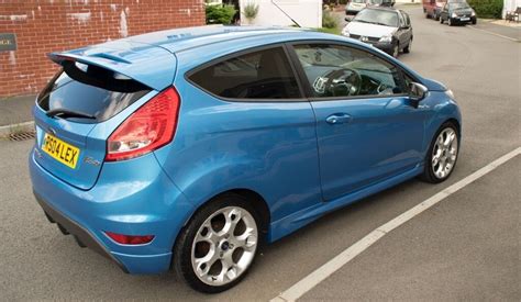 VISION BLUE FORD FIESTA 1 6 TDCI ZETEC S 3 DOOR HATCHBACK MANUAL 5