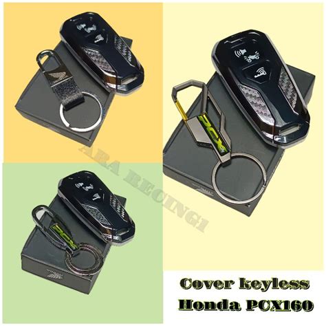 Jual Cover Keyles Original Honda New PCX 160 Plus Gantungan Kunci Logo