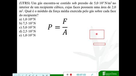 Hidrostática Exercícios YouTube