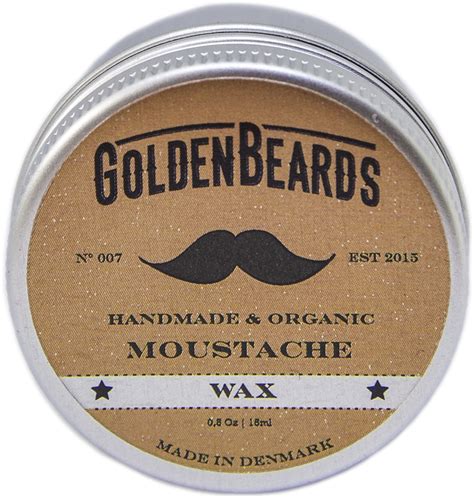 Golden Beards Organic Moustache Wax 15 Ml