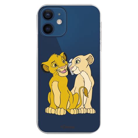 Cover Per Iphone Pro Ufficiale Disney Simba E Nala Silhouette Il