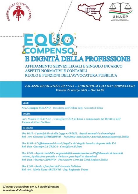 Evento Equo Compenso E Dignit Della Professione Palazzo Di